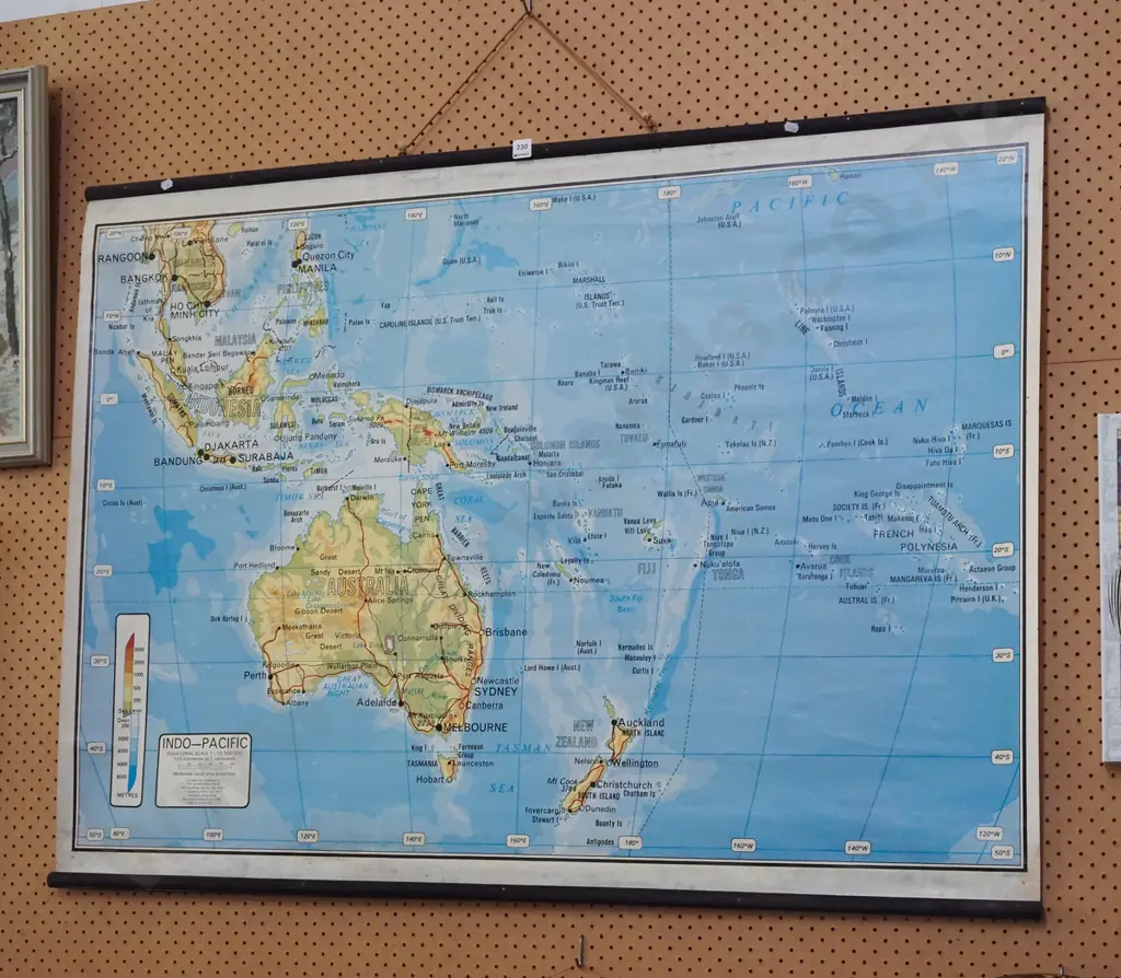 old school map - Indo-Pacific Image 1++