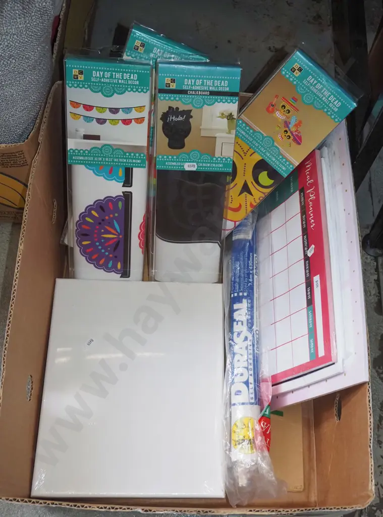 box; self adhesive wall decor etc Image 1++