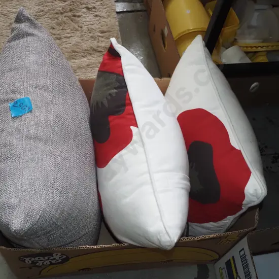 box of cushions