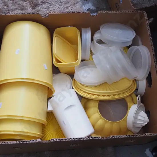box of tupperware