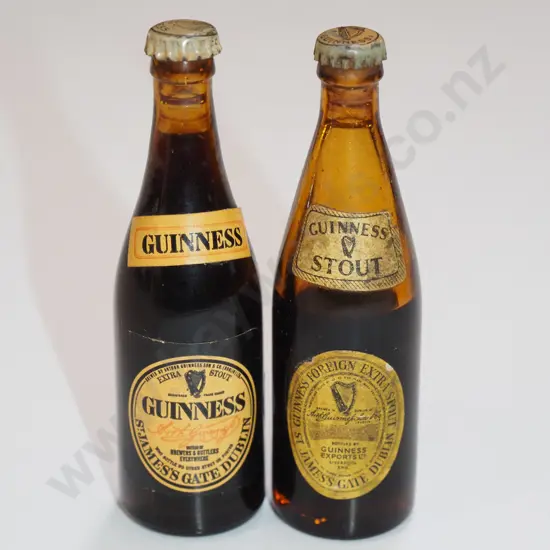 2x miniature bottles of Guiness