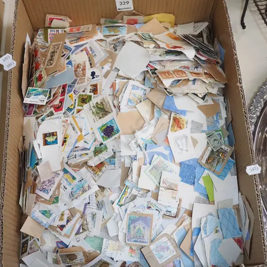 box of stamps