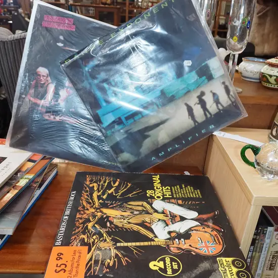 LPs; Dance Exponents, Peter and the Thest Tube Babies etc