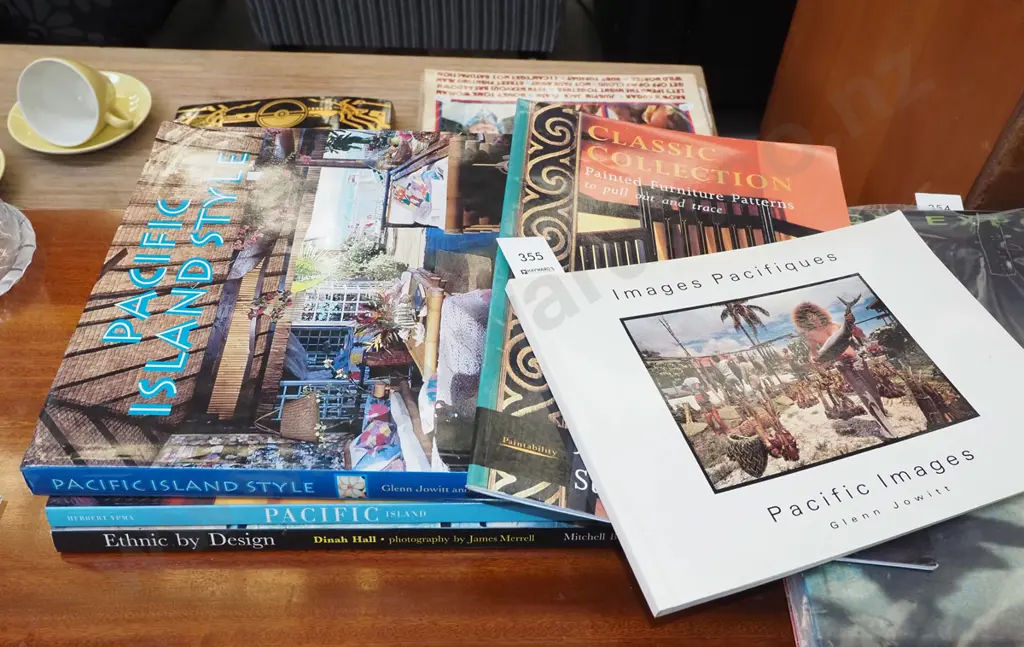 various Pacific and other books Image 1++