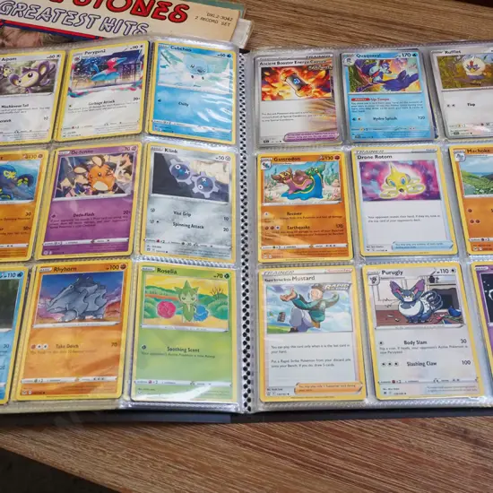 album of Pokemon cards