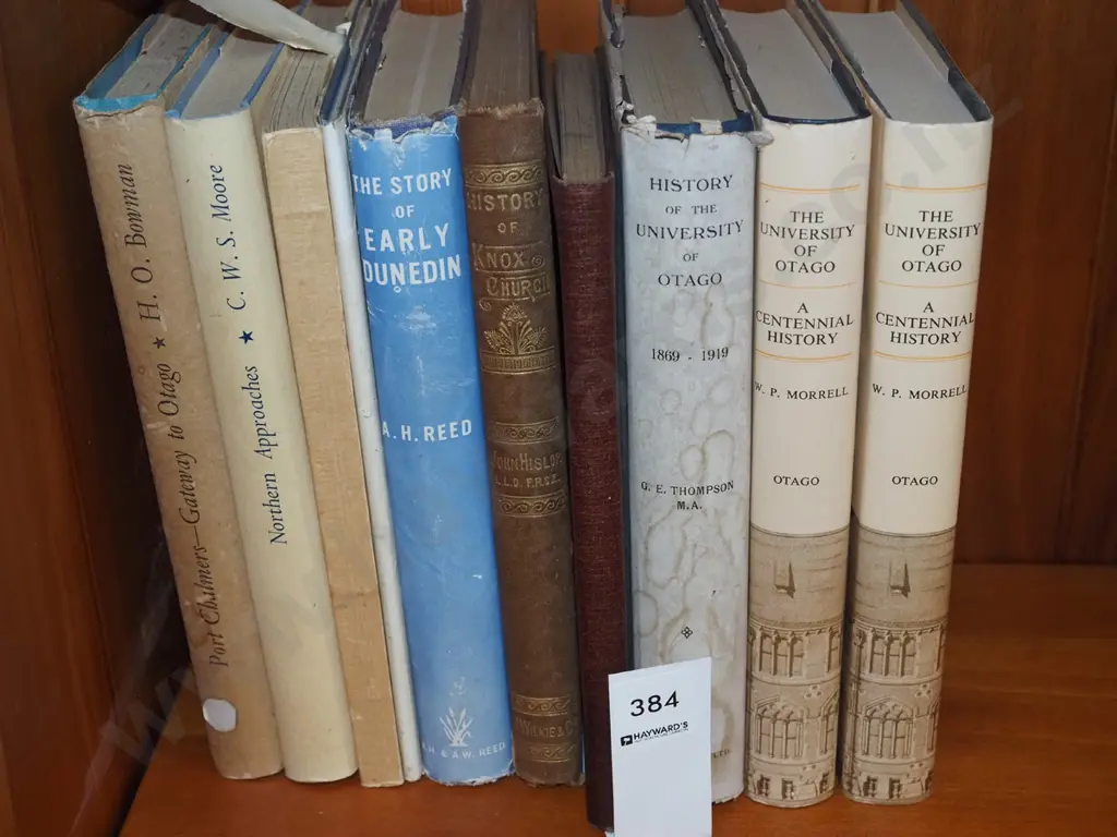 Otago Uni and other history books Image 1++