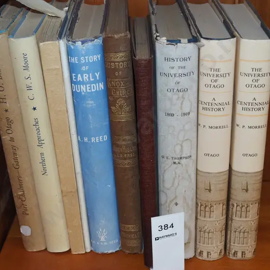 Otago Uni and other history books