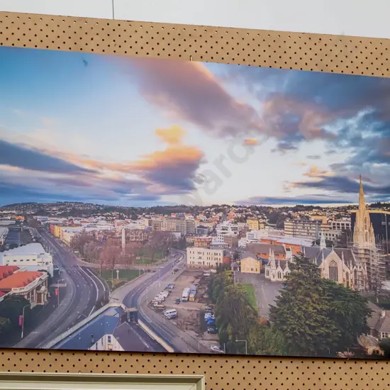large photographic print on board - Dunedin towards High St