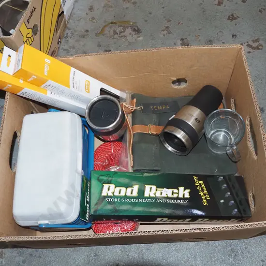 box; hotplate liner, rod racks etc