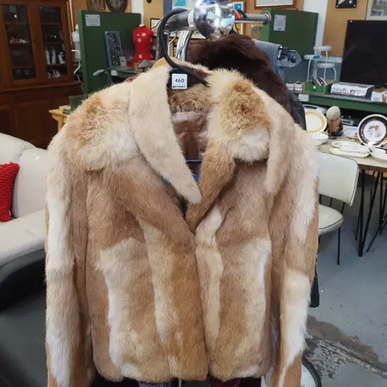 ladies fur coat