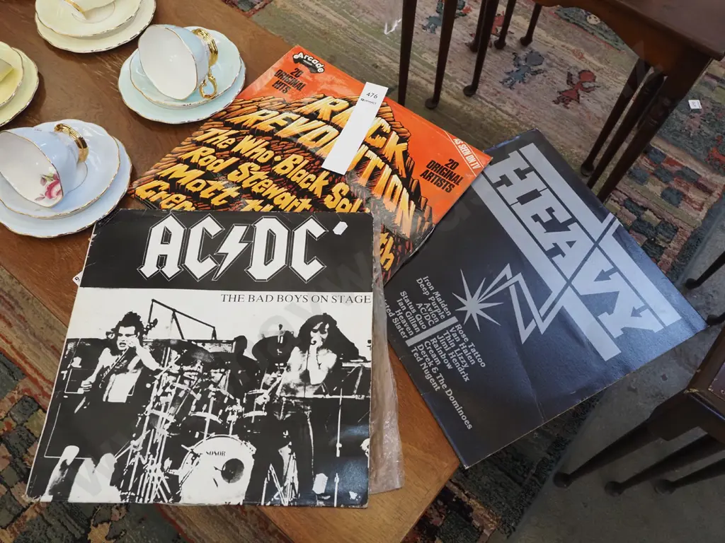 LPs; AC/DC, 2x compilations Image 1++