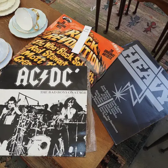 LPs; AC/DC, 2x compilations