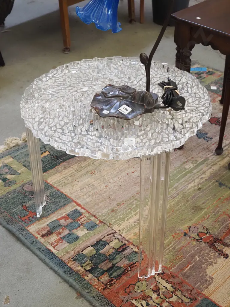 Kartell table H440 Diam500 Image 1++