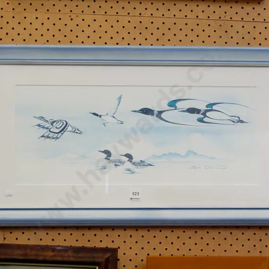 framed print - fading