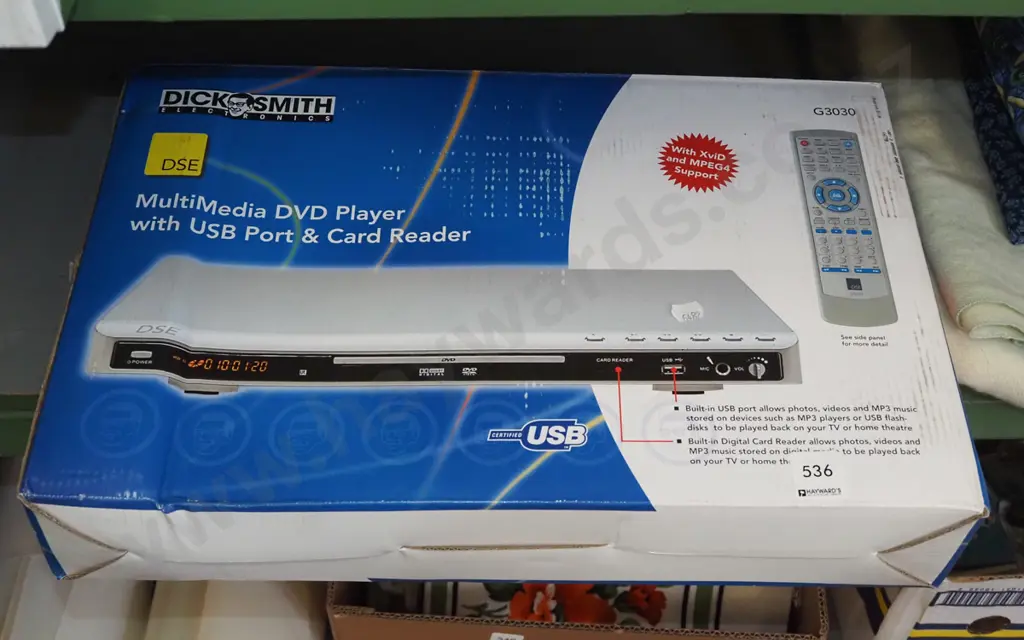 boxed as new Dick Smith DVD player Image 1++