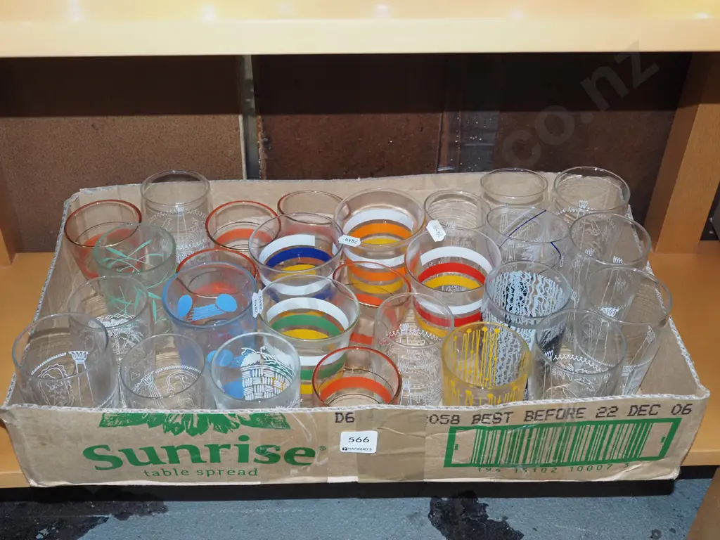 box of tumblers Image 1++