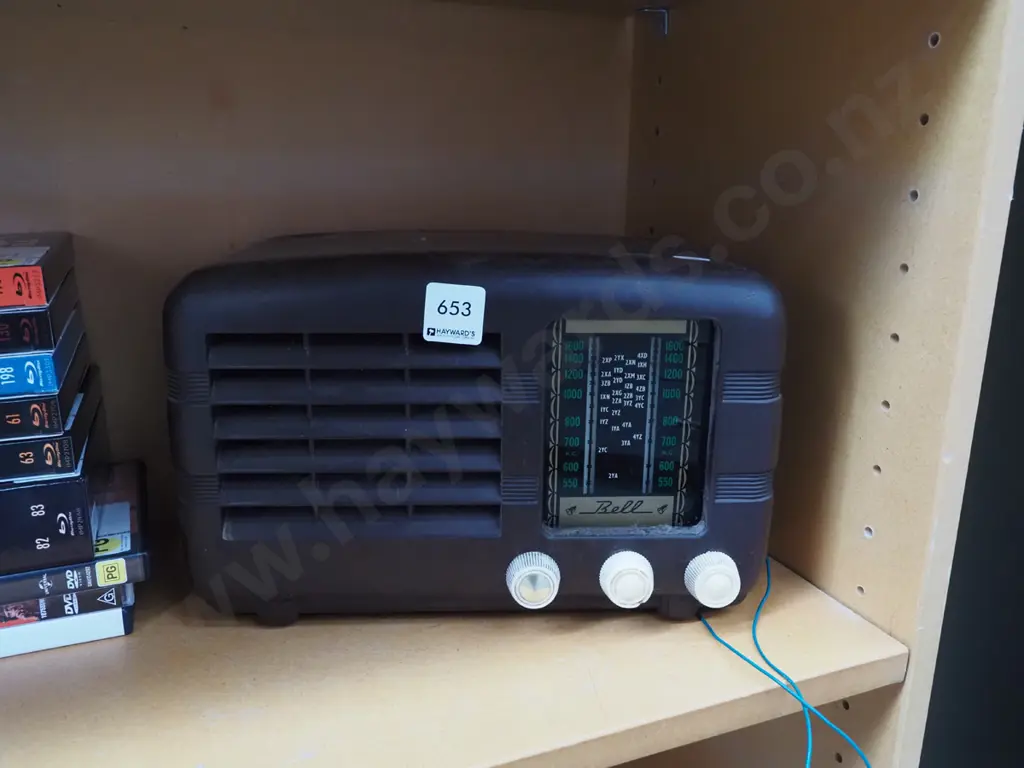 Bell bakelite mantle radio  As Is No Returns Image 1++