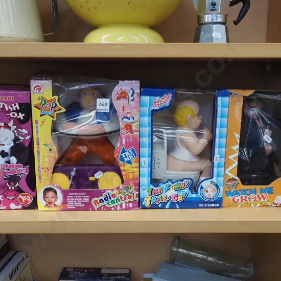 4x boxed as new adult novelty toys