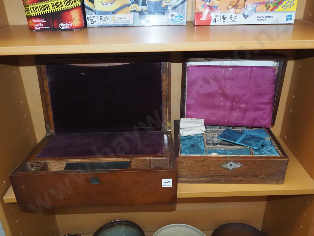 2x restorer's writing boxes Image 1++