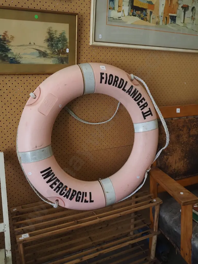 Fiordlander II, Invercargill life buoy Image 1++