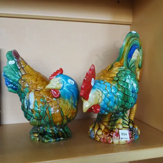ceramic chickens Tallest H300