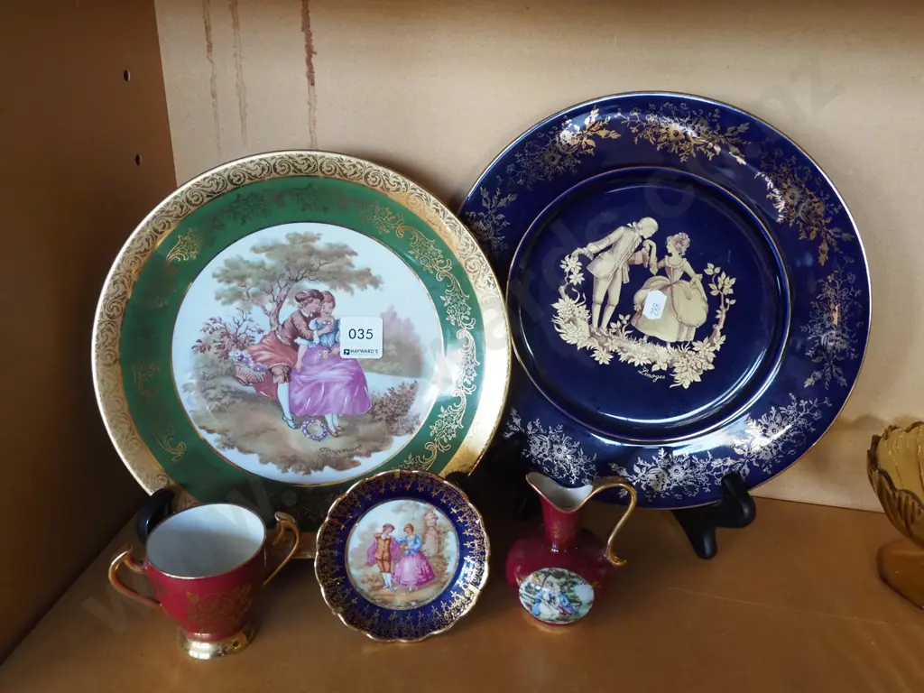 Limoges miniatures, plates Image 1++