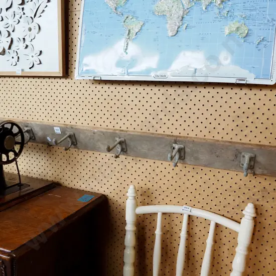 restorer's coat hooks on board