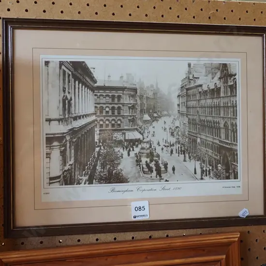 framed photo print - Birmingham Corporation 1890