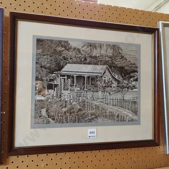 framed print - farmhouse
