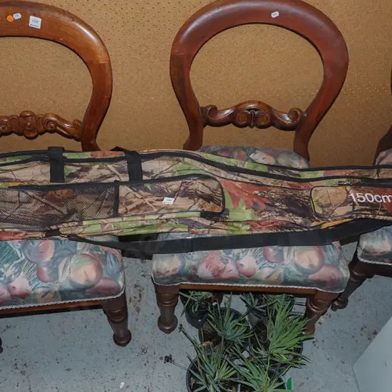 camoflauge fishing rod case