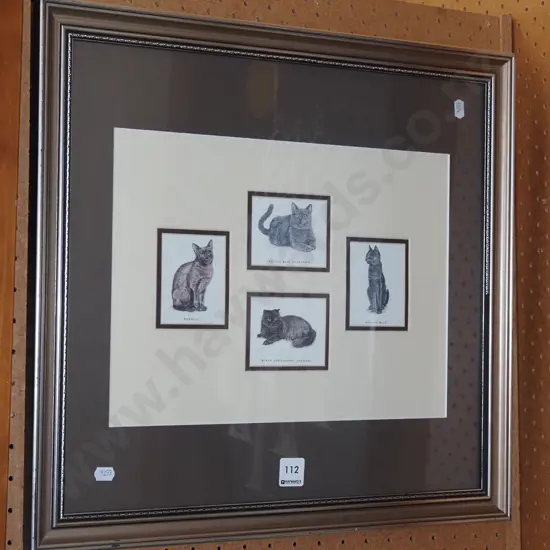 framed print - cats
