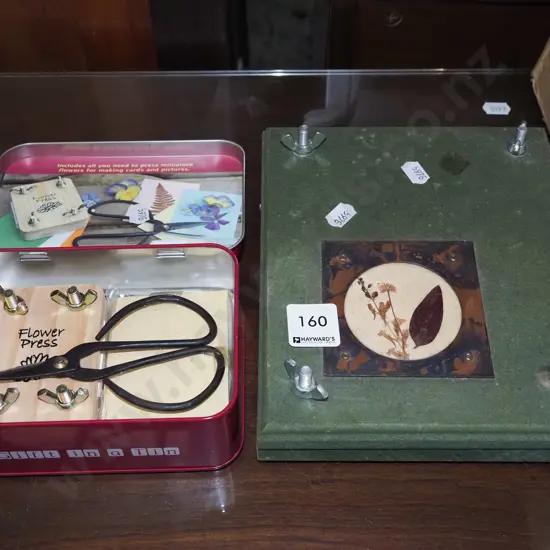 flower press miniature flower pressing kit