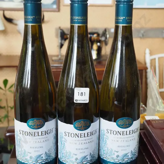 3x bottles of Stoneleigh reisling 2022