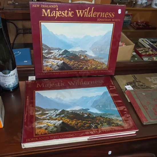 slip cased Jonathan White Majestic Wilderness book