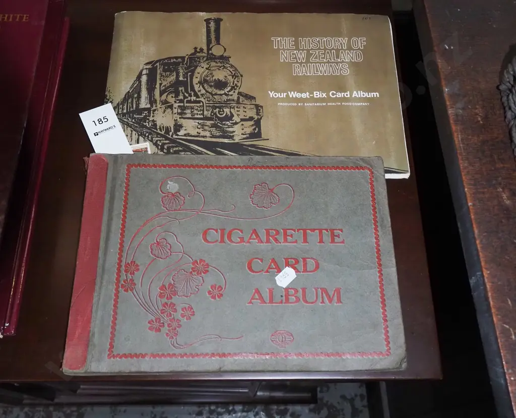 cigarette card album, Weetbix railway card album Image 1++