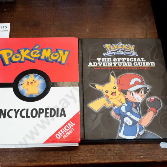 2x Pokemon books