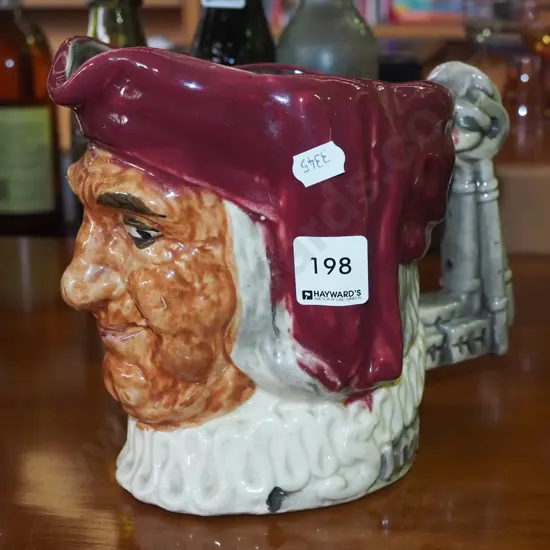 large toby jug - crazing inside