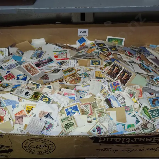 box of stamps