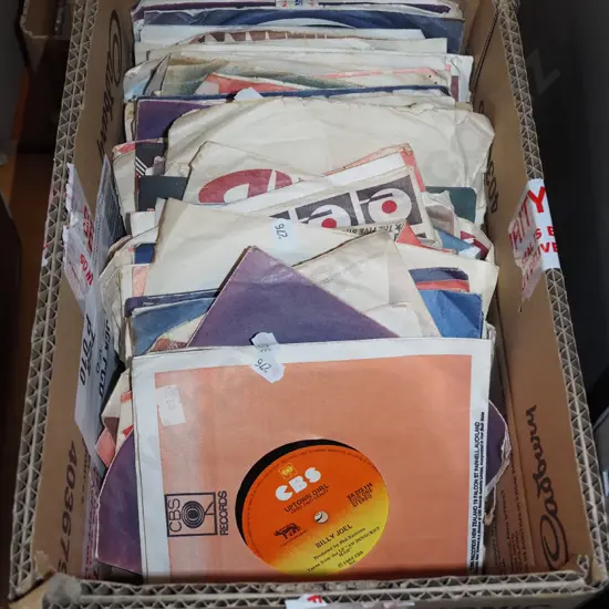 box of 45s