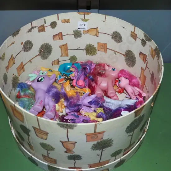 hat box, my little ponies