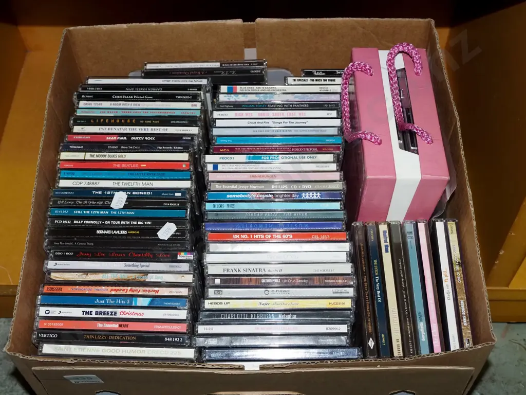 box of CDs Image 1++