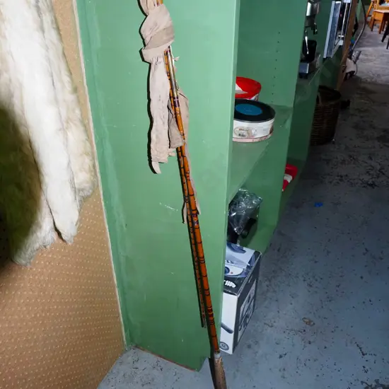 split cane fishing rod