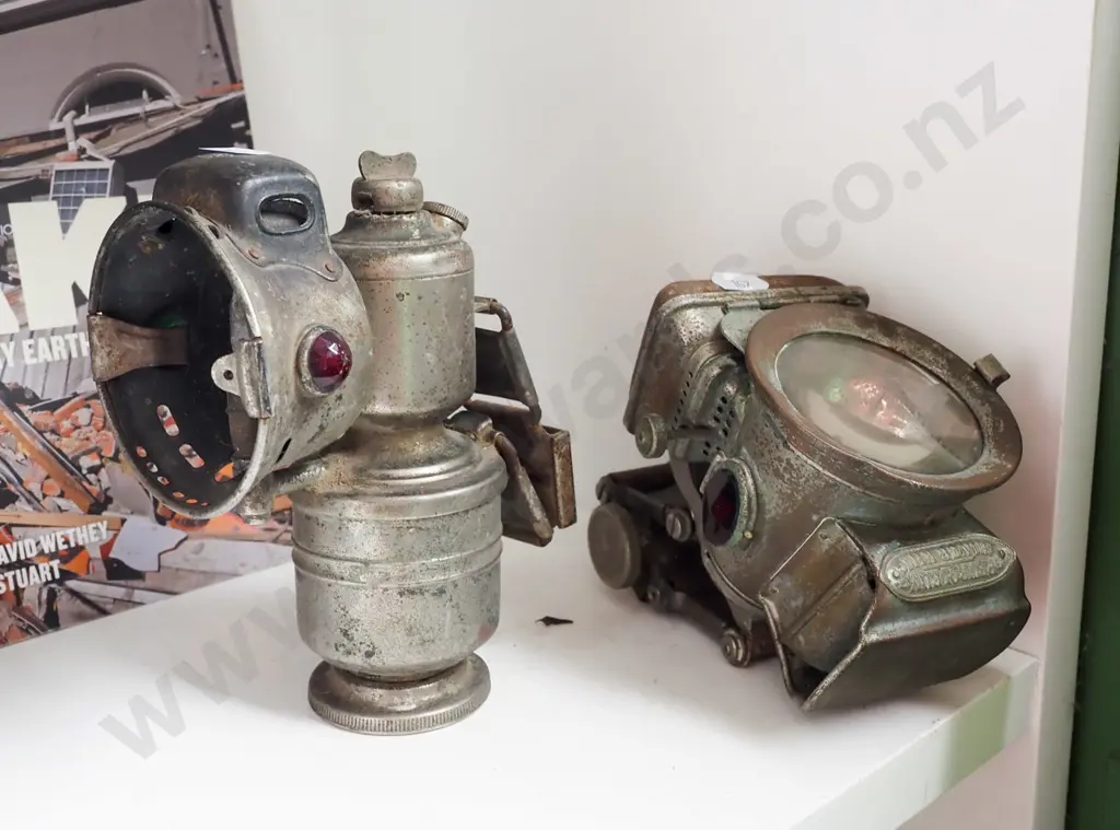 2x restorer's carbine bike lamps Image 1++