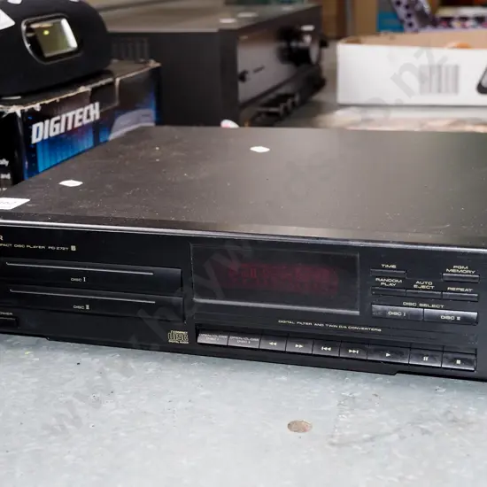 Pioneer twin disc stereo CD player