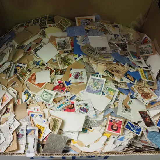box of stamps