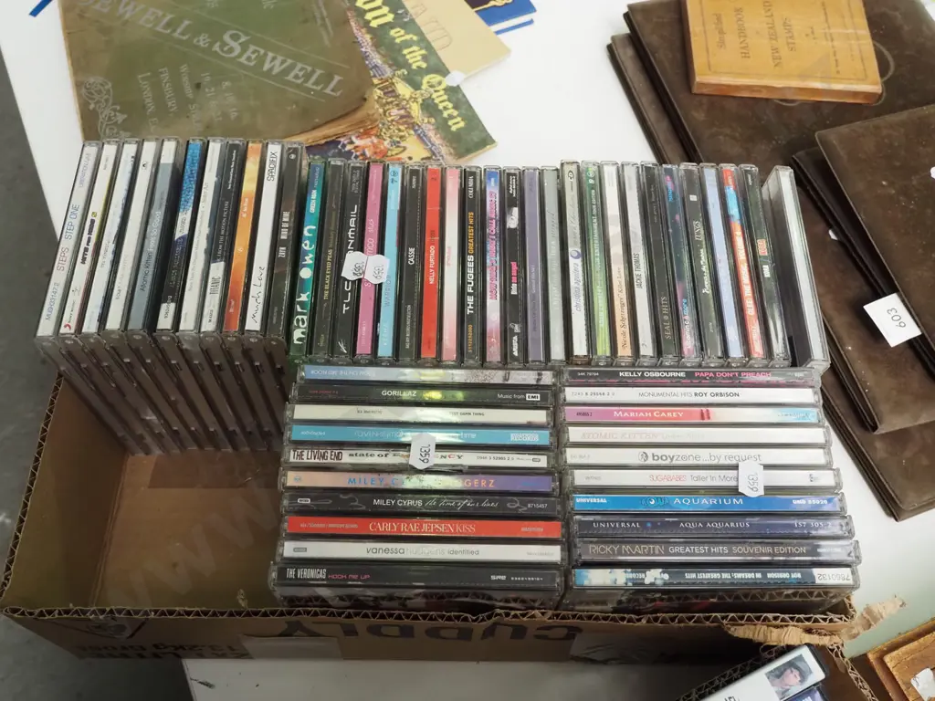 box of CDs Image 1++
