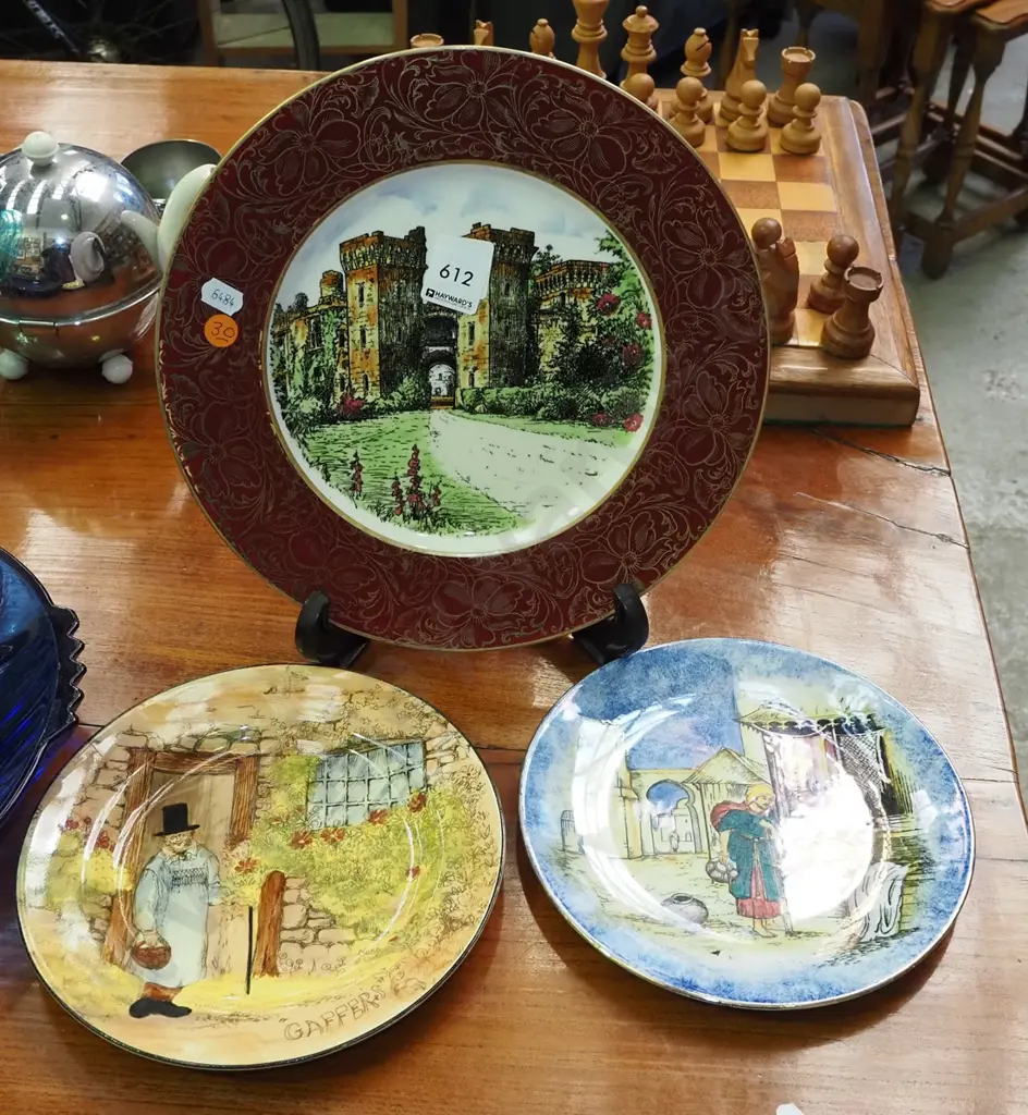 3x cabinet plates, gaffer plate - repair Image 1++