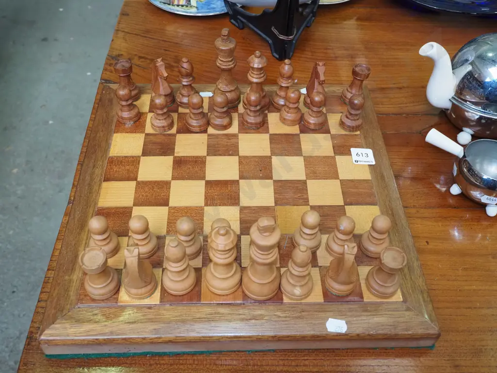 wooden chess board Image 1++