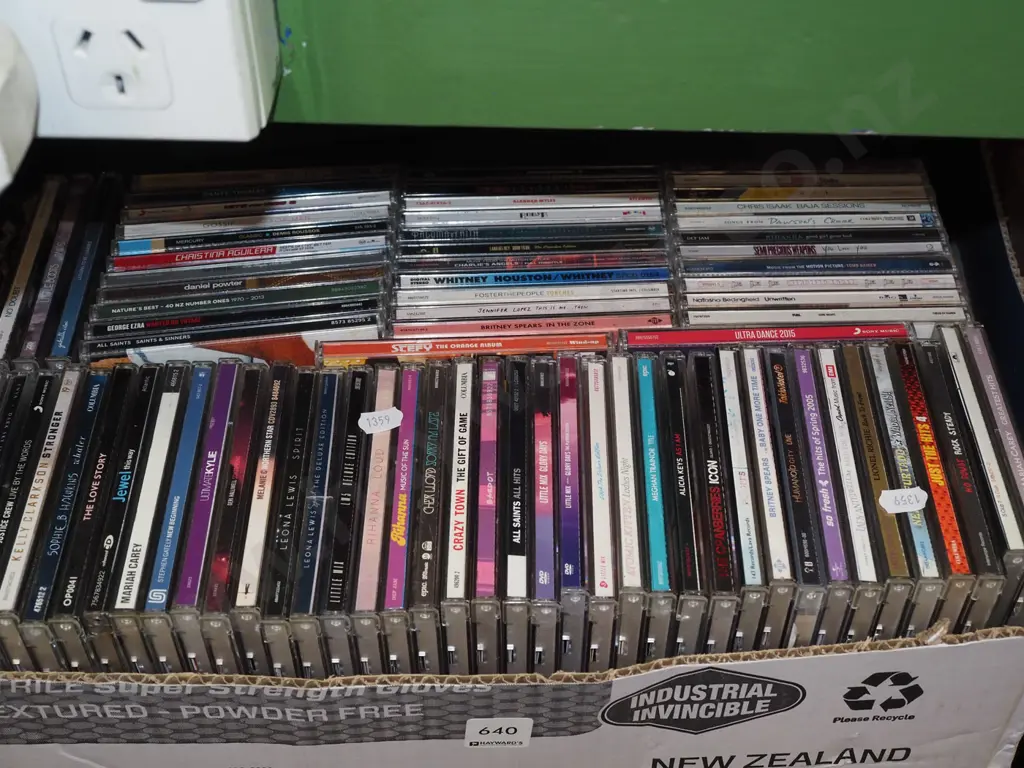 box of CDs Image 1++
