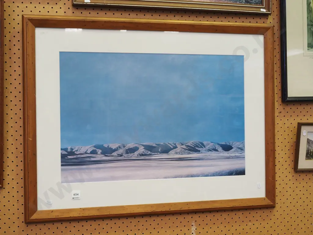 framed Grahame Sydney poster print - faded Image 1++